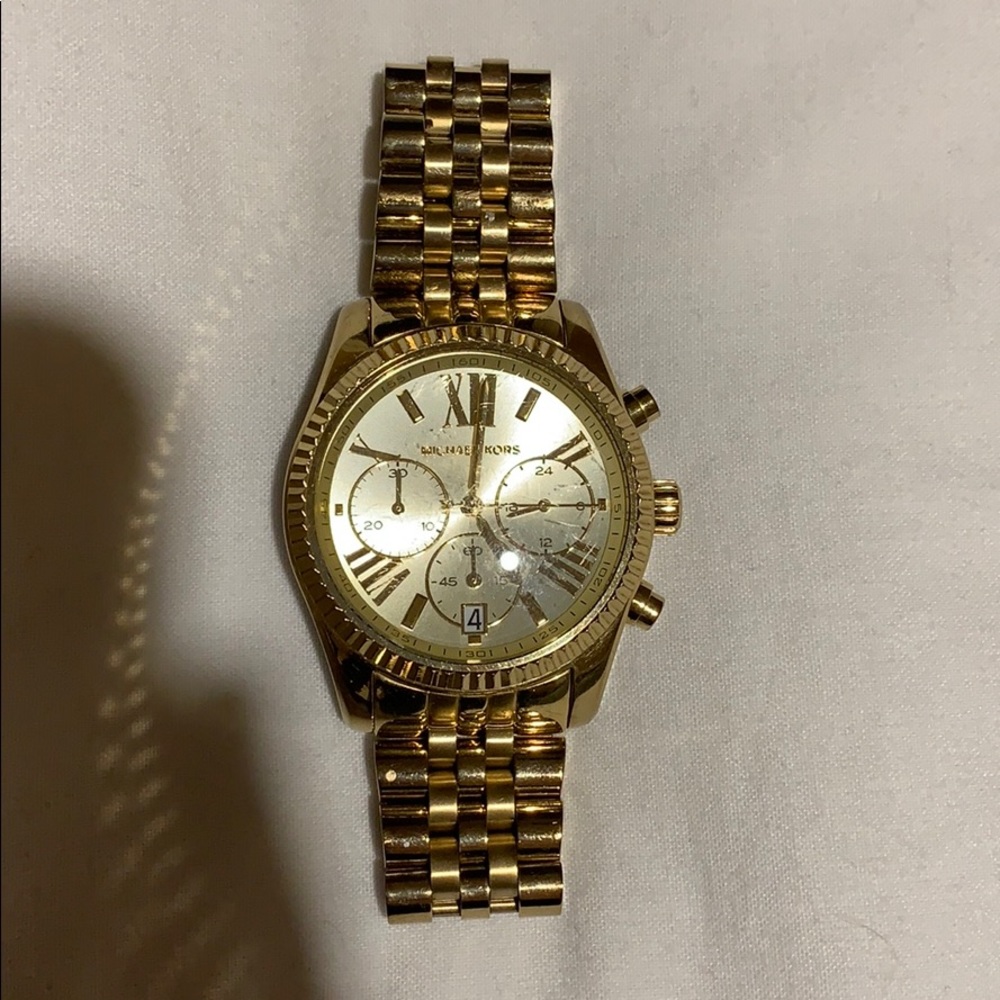 Gold Michael Kors Watch